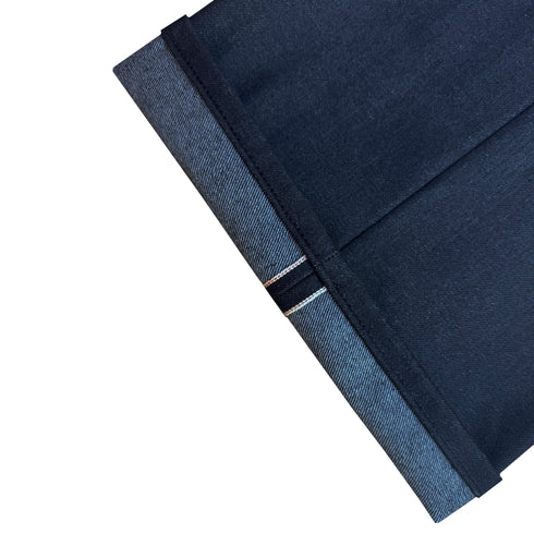 Candiani Selvedge Raw Dark Indigo Denim Fit03 Relaxed jeans